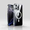 Iphone 16 pro max clear magnetic case